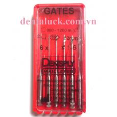 Gates Glidden Drills Dentsply tạo thuôn ống tủy số 1->6
